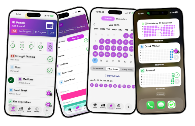 HabitPath 3 screens image