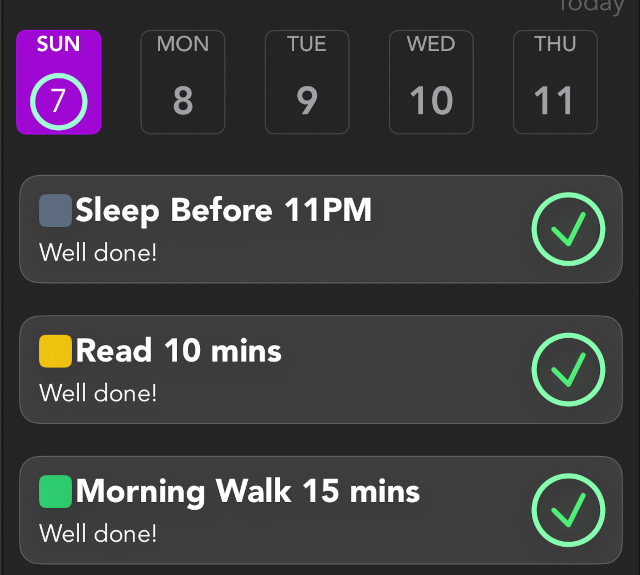 HabitPath - Add 3 habits HabitPath - Add 3 habits