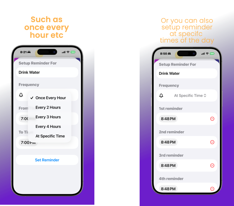 HabitPath - How To Set Specific Time Reminder