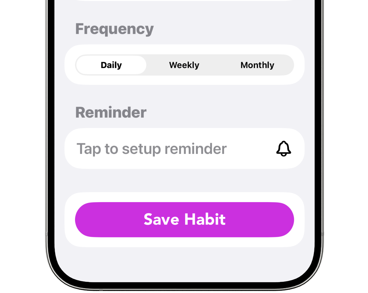 Setting a Habit Reminder in HabitPath Setting a Habit Reminder in HabitPath